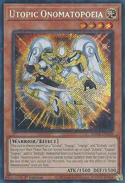 Onomatopea Utopica - Assalto Quarto di Secolo (Secret Rare) [RA04-028]