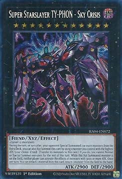 Super Stellassassino TY-PHON - Crisi del Cielo - Assalto Quarto di Secolo (Secret Rare) [RA04-072]