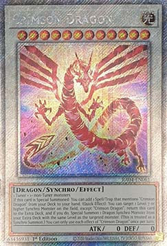 Drago Cremisi - Assalto Quarto di Secolo (Platinum Secret Rare) [RA04-061]