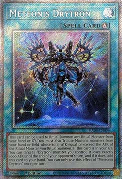 Meteonis Drytron - Assalto Quarto di Secolo (Platinum Secret Rare) [RA04-096]