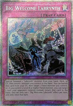 Grande Benvenuto Labrinto - Assalto Quarto di Secolo (Platinum Secret Rare) [RA04-104]