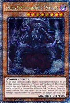 Erebus the Underworld Monarch - Assalto Quarto di Secolo (Quarter Century Secret Rare) [RA04-019]