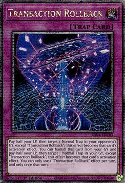 Transazione Rollback - Assalto Quarto di Secolo (Quarter Century Secret Rare) [RA04-105]