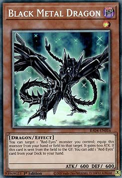Drago Metallico Nero - Assalto Quarto di Secolo (Collectors Rare) [RA04-016]