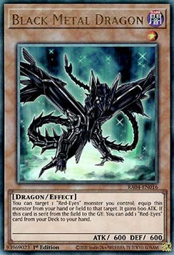 Drago Metallico Nero - Assalto Quarto di Secolo (Ultimate Rare) [RA04-016]