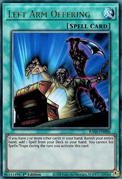 Sacrificio del Braccio Sinistro - Assalto Quarto di Secolo (Ultimate Rare) [RA04-086]