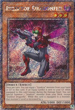 Libellula Inzektor - Assalto Quarto di Secolo (Platinum Secret Rare) [RA04-172]