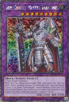 Cavaliere-Gemma Diamante Maestro - Assalto Quarto di Secolo (Platinum Secret Rare) [RA04-178]