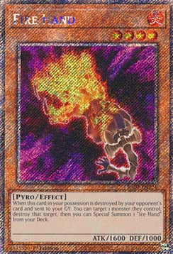 Mano di Fuoco - Assalto Quarto di Secolo (Platinum Secret Rare) [RA04-224]