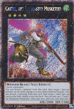 Castel, il Moschettiere Spaccacielo - Assalto Quarto di Secolo (Platinum Secret Rare) [RA04-230]