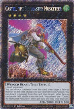 Castel, il Moschettiere Spaccacielo - Assalto Quarto di Secolo (Platinum Secret Rare) [RA04-230]
