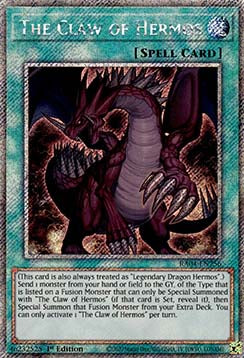 Artiglio di Hermos - Assalto Quarto di Secolo (Platinum Secret Rare) [RA04-256]