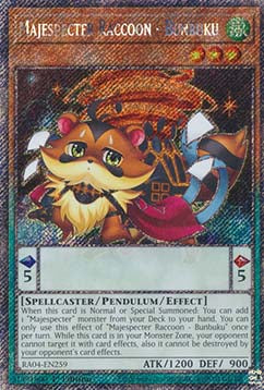 Maestospettro Procione - Bunbuku - Assalto Quarto di Secolo (Platinum Secret Rare) [RA04-259]