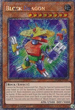Drago Blocco - Assalto Quarto di Secolo (Platinum Secret Rare) [RA04-268]