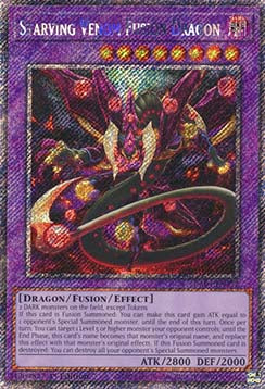 Drago Fusione Veleno Affamato - Assalto Quarto di Secolo (Platinum Secret Rare) [RA04-272]
