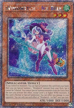 Ventostrega - Campanella di Ghiaccio - Assalto Quarto di Secolo (Platinum Secret Rare) [RA04-273]