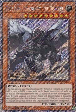 Vero Re Lithosagym, il Disastro - Assalto Quarto di Secolo (Platinum Secret Rare) [RA04-275]