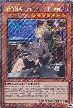 SPYRAL Master Plan - Assalto Quarto di Secolo (Platinum Secret Rare) [RA04-276]