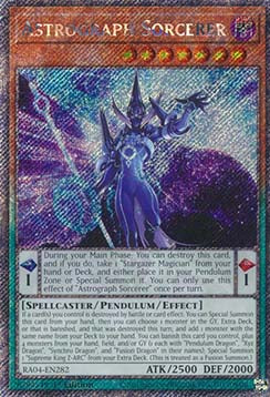 Stregone Astrografo - Assalto Quarto di Secolo (Platinum Secret Rare) [RA04-282]