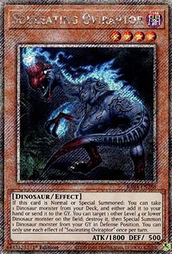 Oviraptor Mangiantanima - Assalto Quarto di Secolo (Platinum Secret Rare) [RA04-288]