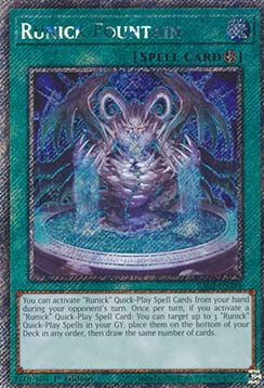Fontana Runick - Assalto Quarto di Secolo (Platinum Secret Rare) [RA04-296]