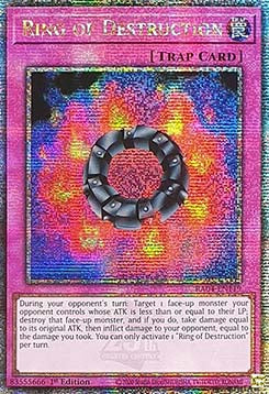 Anello della Distruzione - Assalto Quarto di Secolo (Quarter Century Secret Rare) [RA04-119]