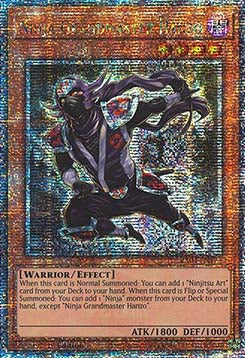Granmaestro Ninja Hanzo - Assalto Quarto di Secolo (Quarter Century Secret Rare) [RA04-173]