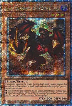Graff, Malebranche dell'Abisso Bruciante - Assalto Quarto di Secolo (Quarter Century Secret Rare) [RA04-234]
