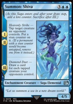 Invocazione: Shiva - Magic: The Gathering - FINAL FANTASY (Uncommon) [FIN-78]