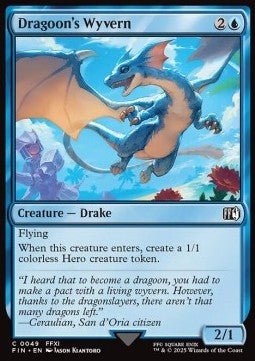 Viverna del Cavaliere Dragone - Magic: The Gathering - FINAL FANTASY (Common) [FIN-49]
