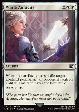 Auracite Bianca - Magic: The Gathering - FINAL FANTASY (Common) [FIN-41]
