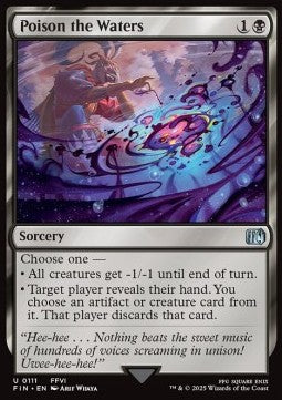 Avvelenare le Acque - Magic: The Gathering - FINAL FANTASY (Uncommon) [FIN-111]