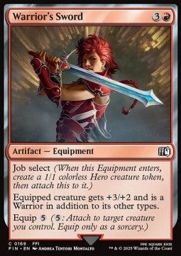 Spada del Guerriero - Magic: The Gathering - FINAL FANTASY (Common) [FIN-169]