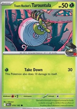 Tarountula del Team Rocket - Rivali Predestinati (Common) [DRI-019]