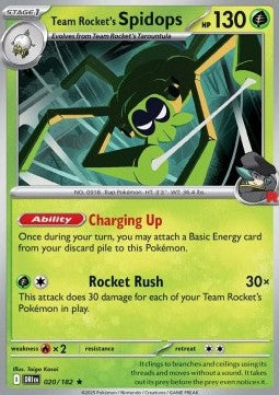 Spidops del Team Rocket - Rivali Predestinati (Rare) [DRI-020]