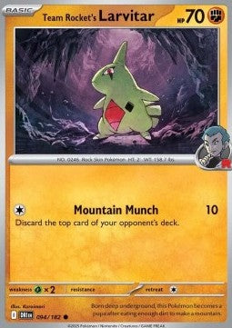Larvitar del Team Rocket - Rivali Predestinati (Common) [DRI-094]
