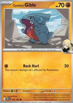 Gible de Cintia - Rivali Predestinati (Common) [DRI-102]