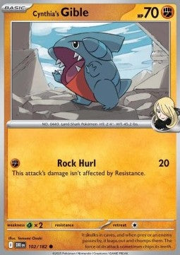 Gible de Cintia - Rivali Predestinati (Common) [DRI-102]