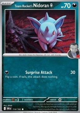 Nidoran  del Team Rocket - Rivali Predestinati (Common) [DRI-114]