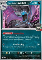 Golbat del Team Rocket - Rivali Predestinati (Uncommon) [DRI-121]