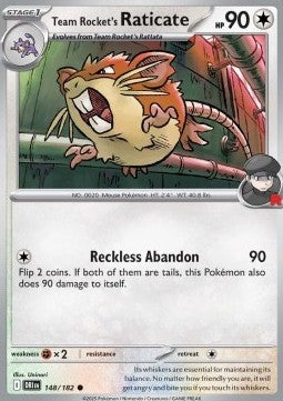 Raticate del Team Rocket - Rivali Predestinati (Common) [DRI-148]