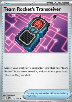 Ricetrasmettitore del Team Rocket - Rivali Predestinati (Uncommon) [DRI-178]