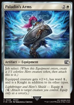 Armi del Paladino - Magic: The Gathering - FINAL FANTASY (Common) [FIN-28]