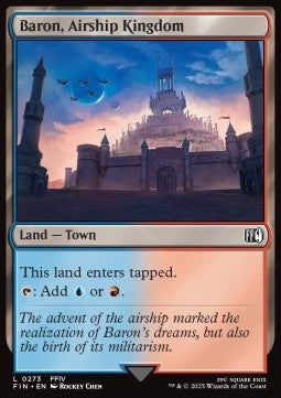 Baron, Regno delle Aeronavi - Magic: The Gathering - FINAL FANTASY (Land) [FIN-273]