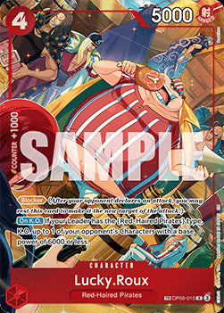 Lucky.Roux (OP09-015) - A Fist of Divine Speed (Treasure Rare) [OP11-OP09-015]