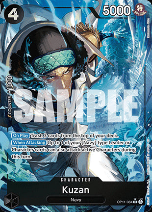 Kuzan (OP11-084) - A Fist of Divine Speed (Alternate Art) [OP11-084]