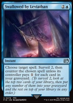 Ingoiata dal Leviatano - Magic: The Gathering - FINAL FANTASY (Uncommon) [FIN-79]