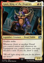 Giott, Re dei Nani - Magic: The Gathering - FINAL FANTASY (Uncommon) [FIN-223]