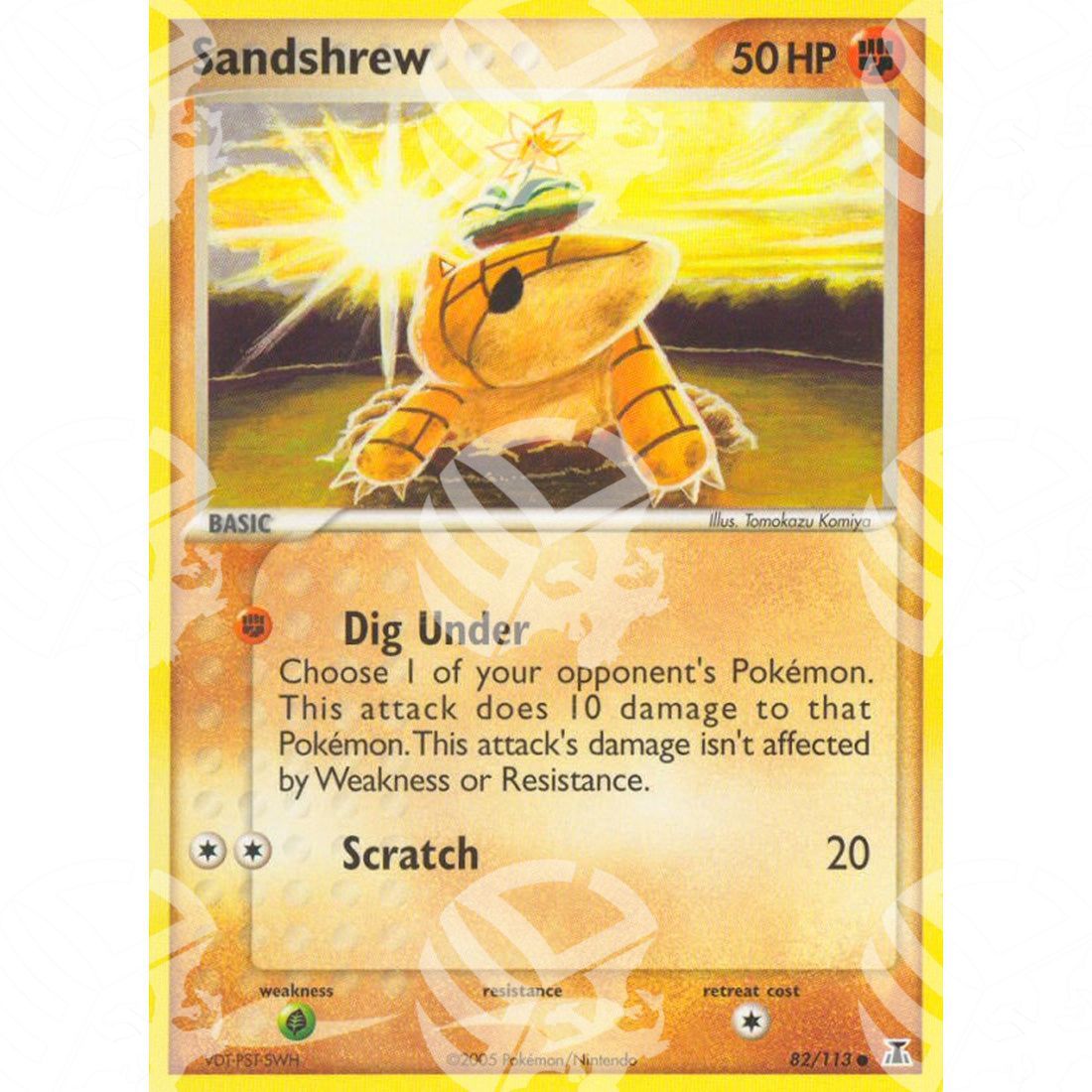 EX Specie Delta - Sandshrew - 82/113 - Warcard - EX Specie Delta - Sandshrew - 82/113 i prezzi più bassi sul mercato, solo da www.warcardshop.com! Carte singole, box, buste e mazzi.