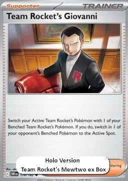 Giovanni del Team Rocket - Rivali Predestinati: Supplementi (Promo) [xDRI-174]